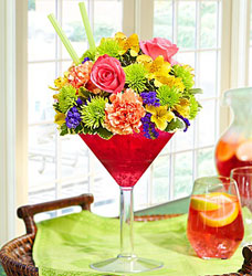 Sangria Bouquet Davenport Florist - Same Day Flower Delivery - Flower Power 